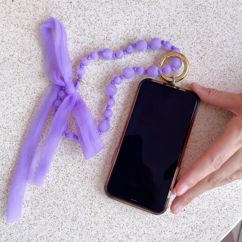 Beads&Ribbon Ring strap