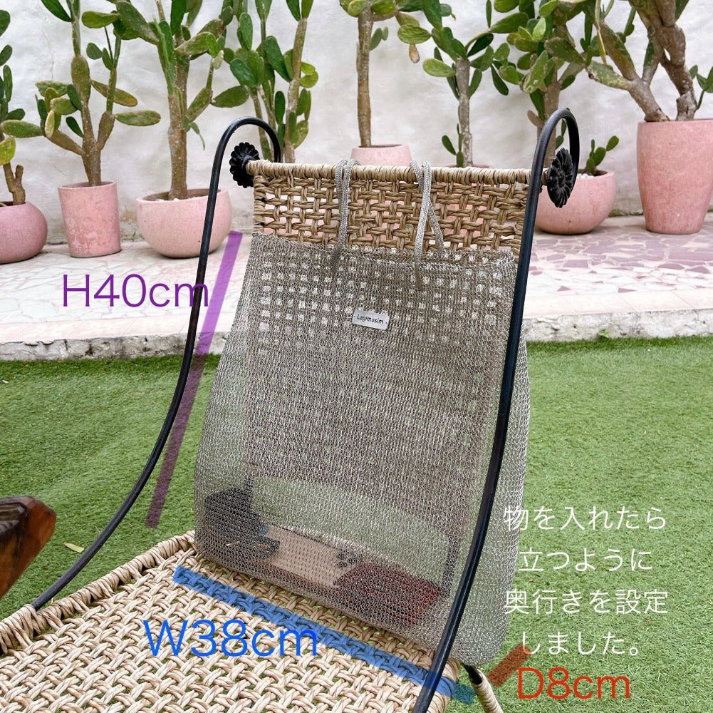 Wire Knitting Totebag