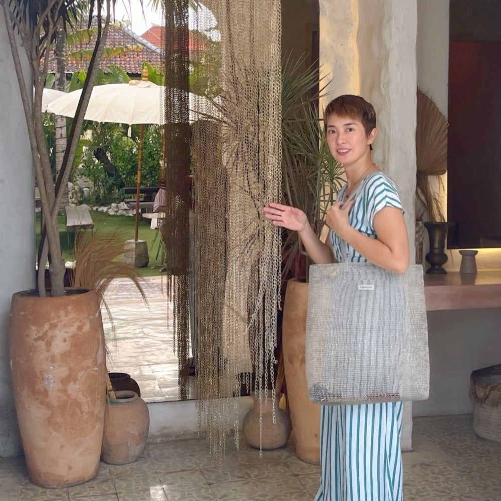 Wire Knitting Totebag