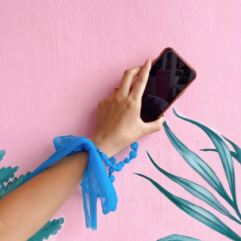 Beads&Ribbon Ring strap