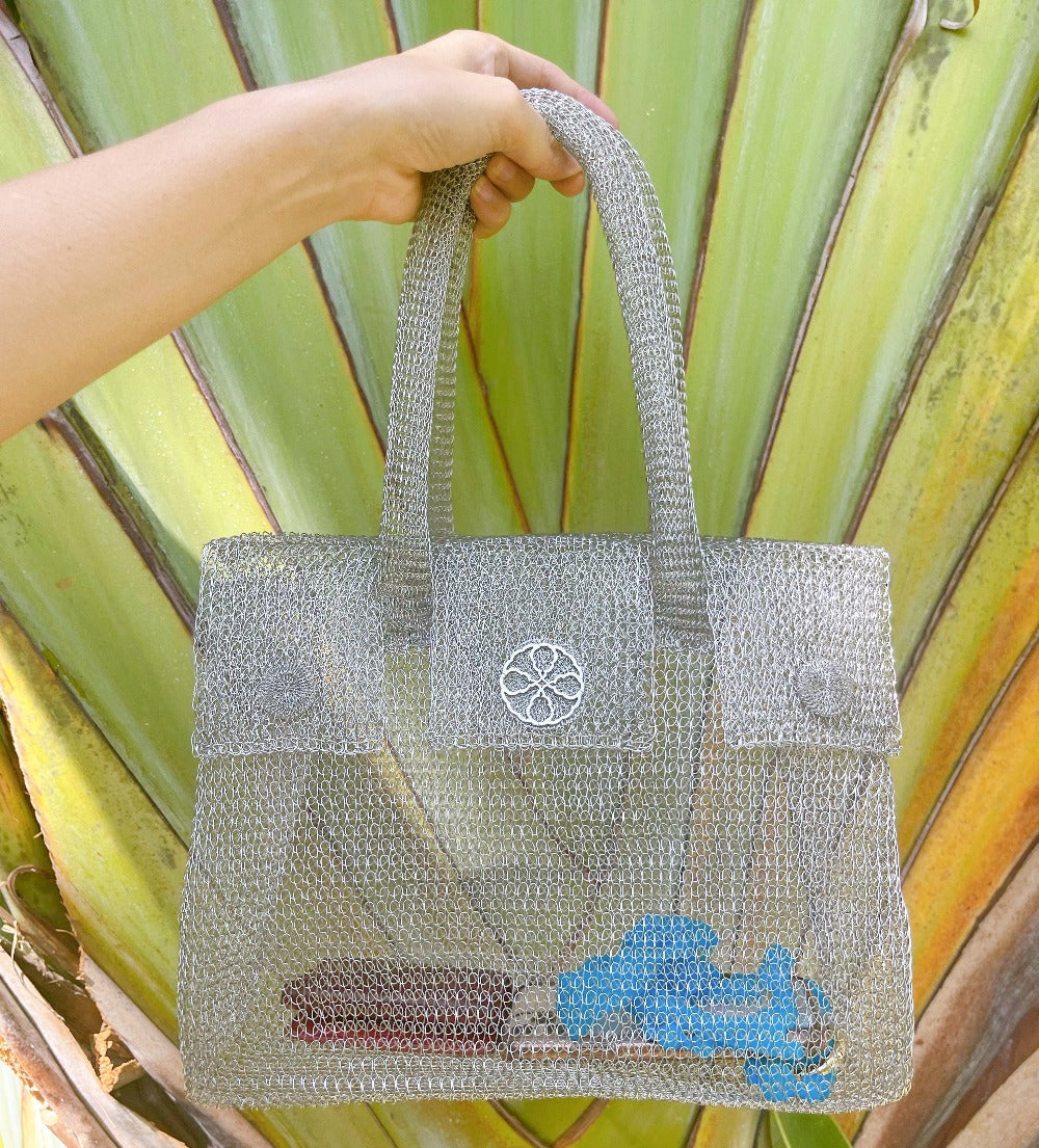 Wire Knitting Handbag