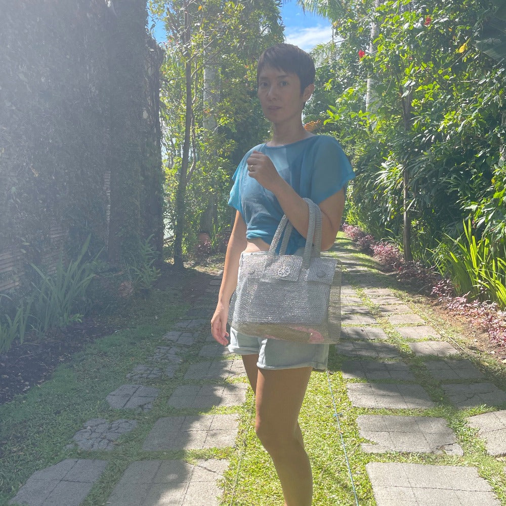 Wire Knitting Handbag