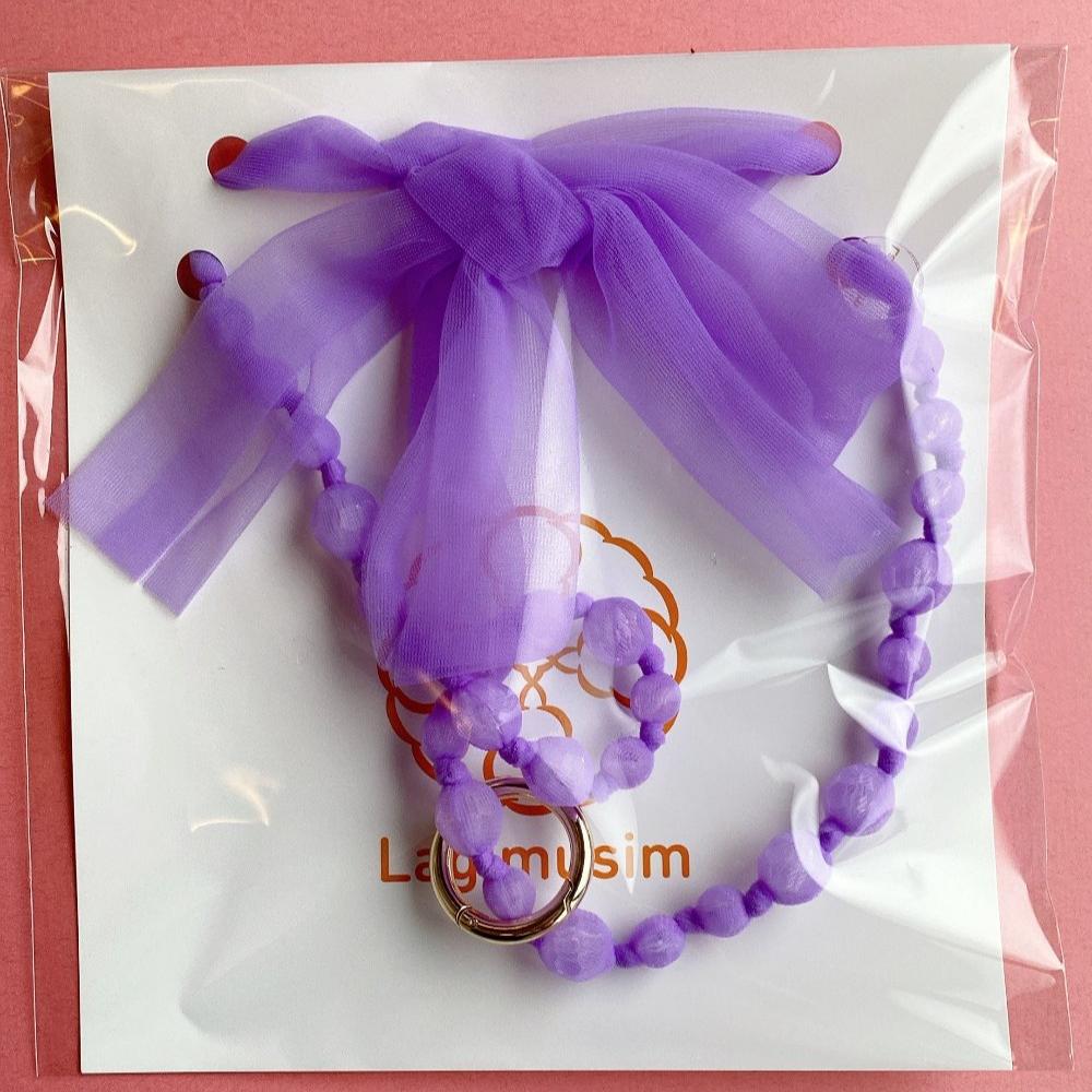 Beads&Ribbon Ring strap