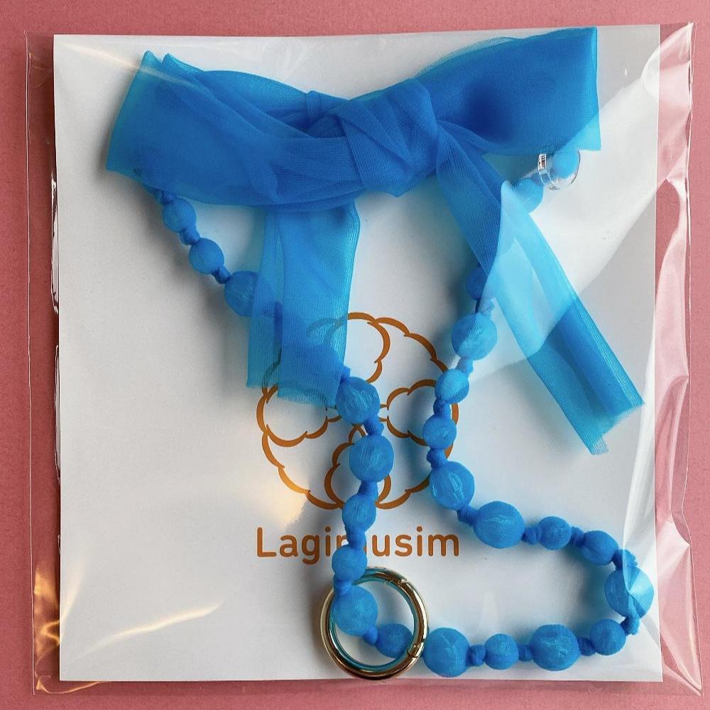 Beads&Ribbon Ring strap