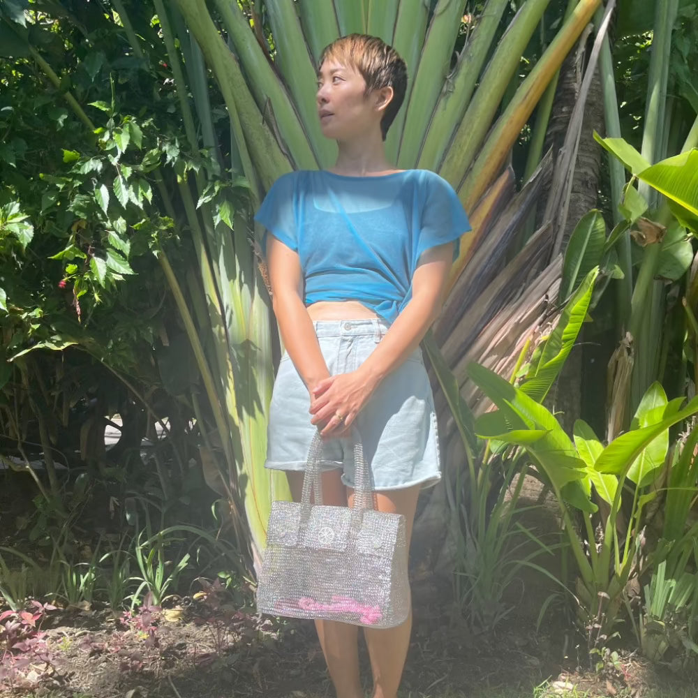 Wire Knitting Handbag