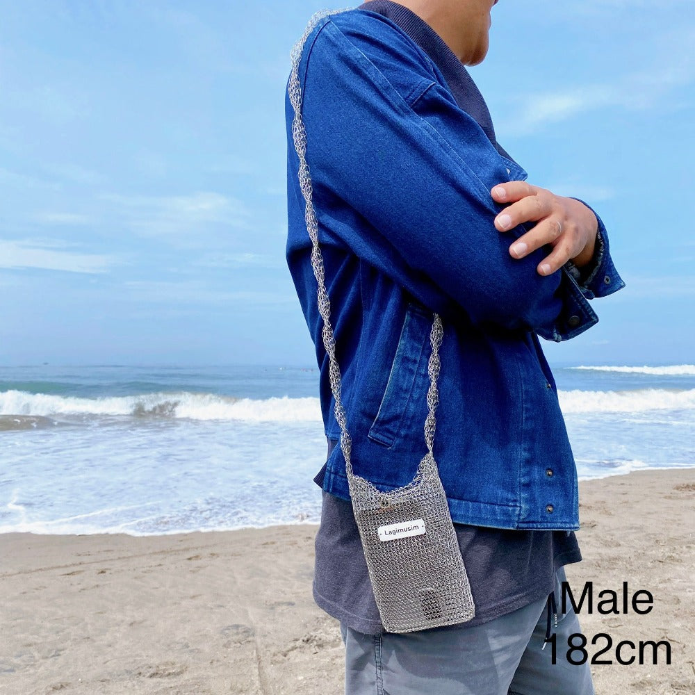 Wire Knitting Phonebag