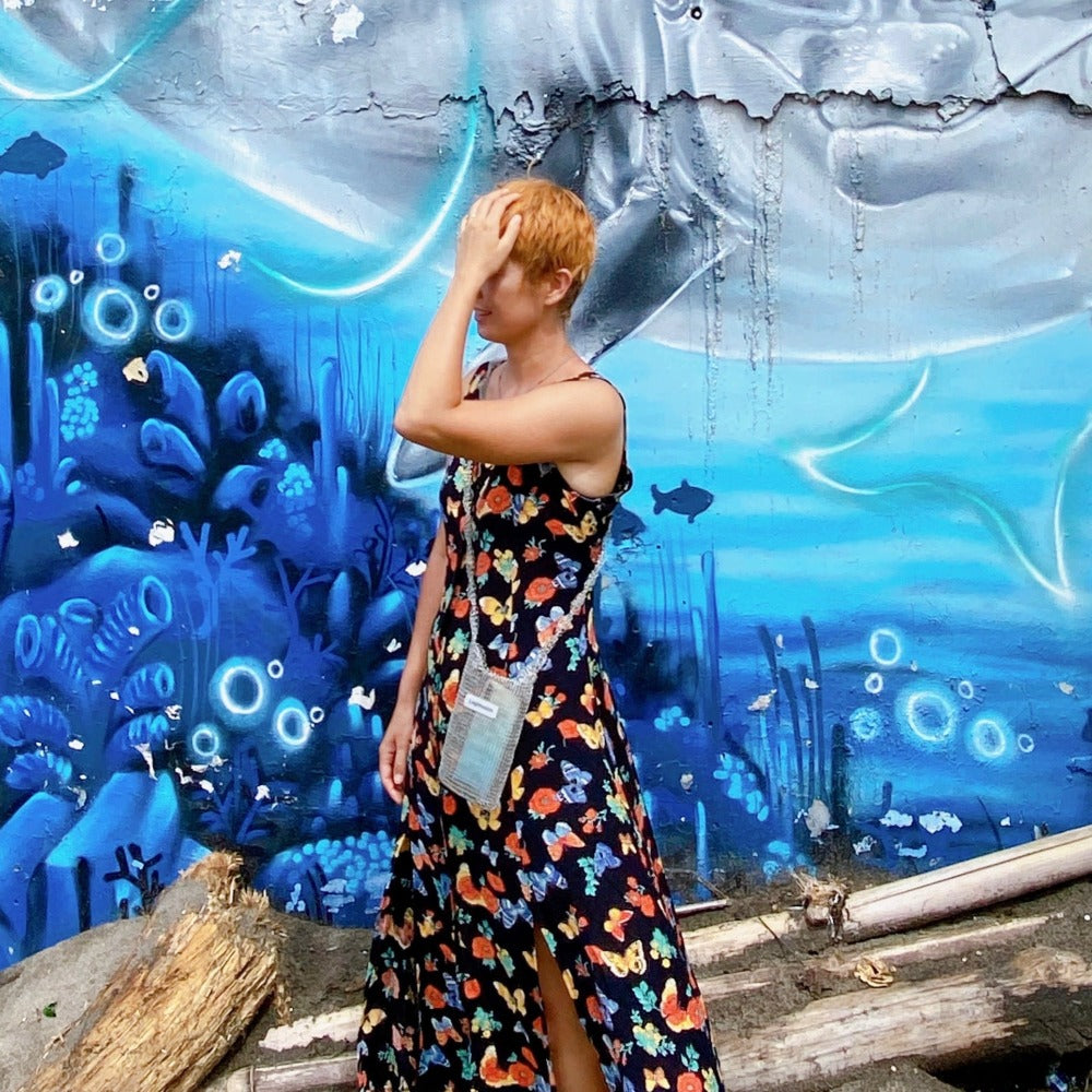 Wire Knitting Phonebag