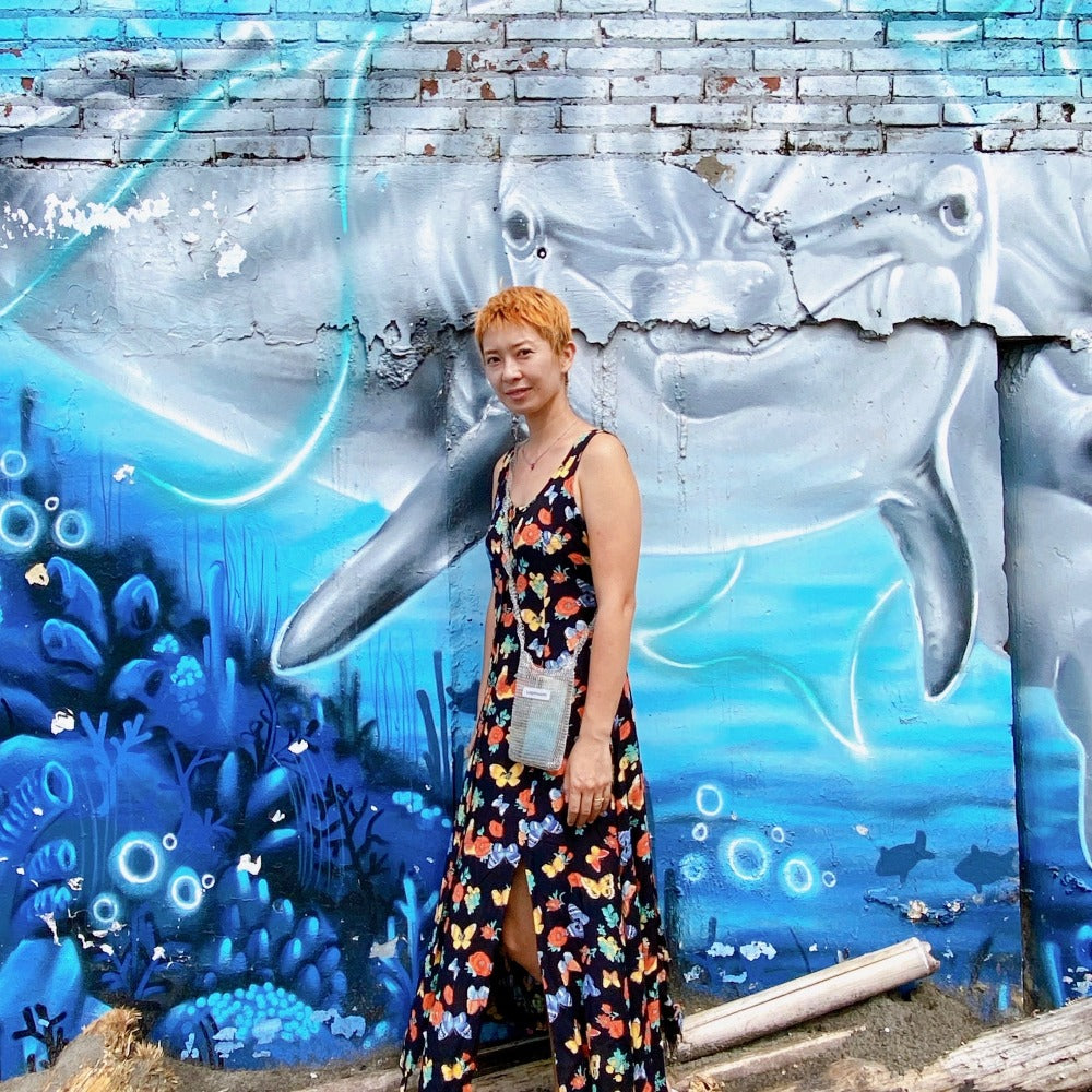 Wire Knitting Phonebag