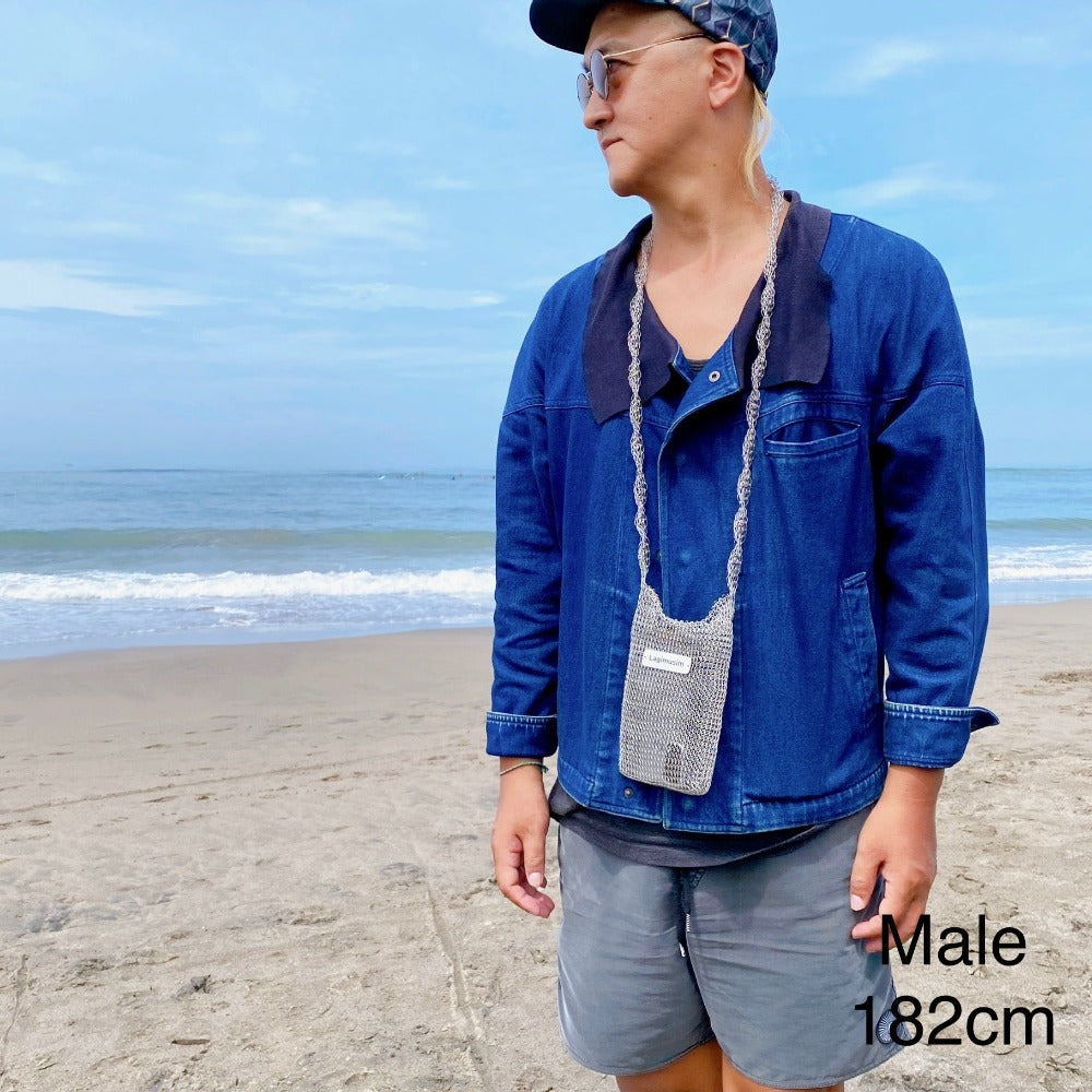 Wire Knitting Phonebag