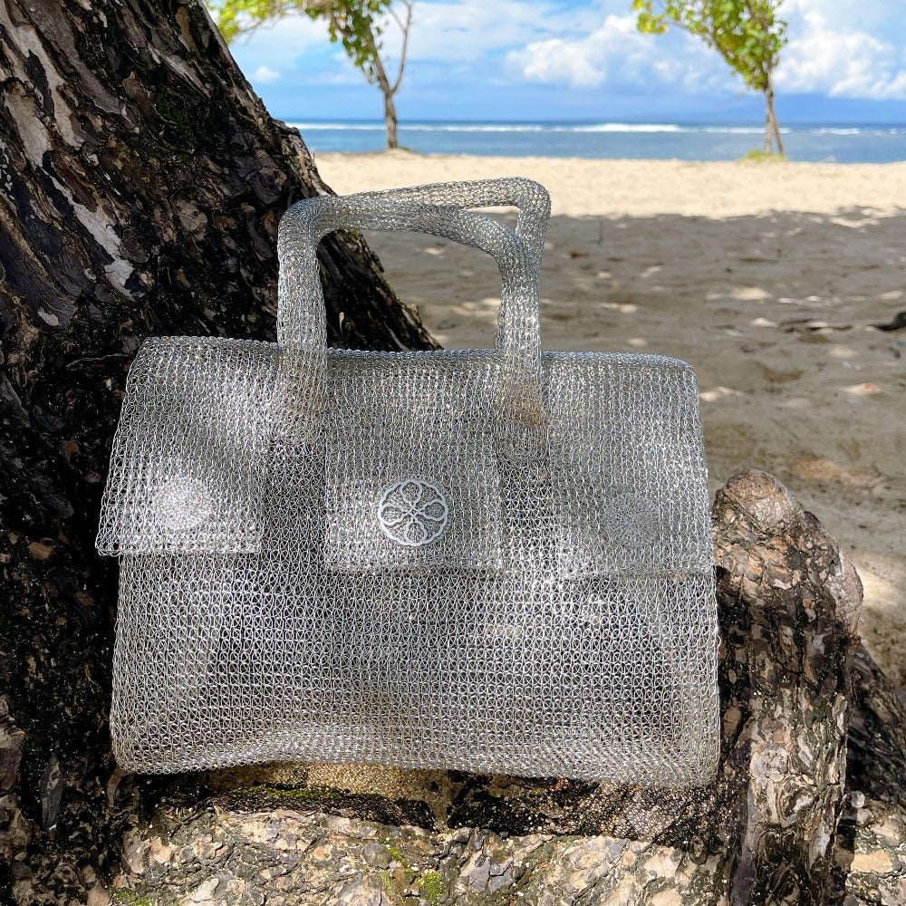 Wire Knitting Handbag
