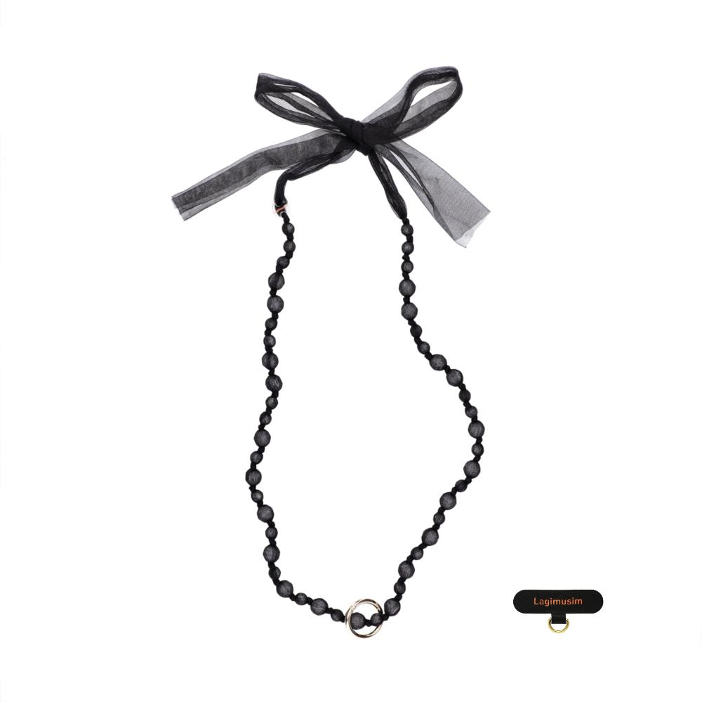 Beads&Ribbon shoulder