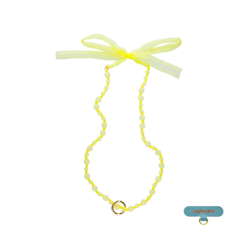 Beads&Ribbon shoulder