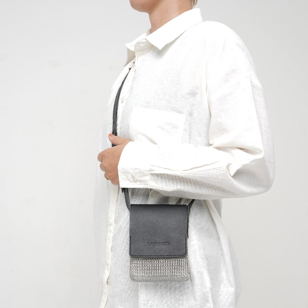 Wire&Leather Phone Shoulderbag 830