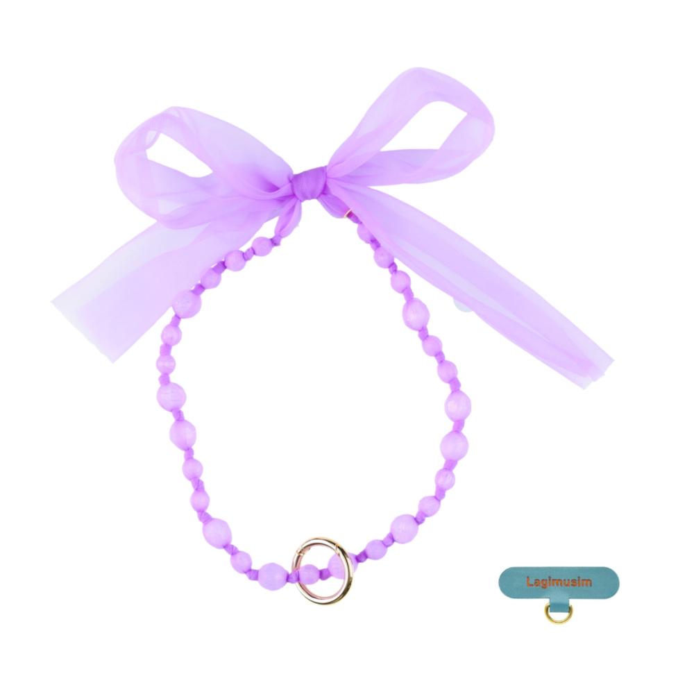 Beads&Ribbon Ring strap