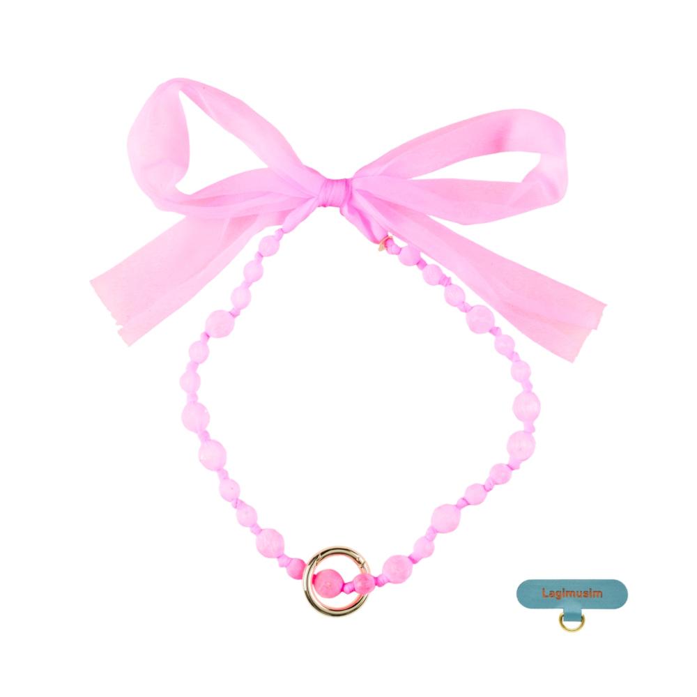 Beads&Ribbon Ring strap