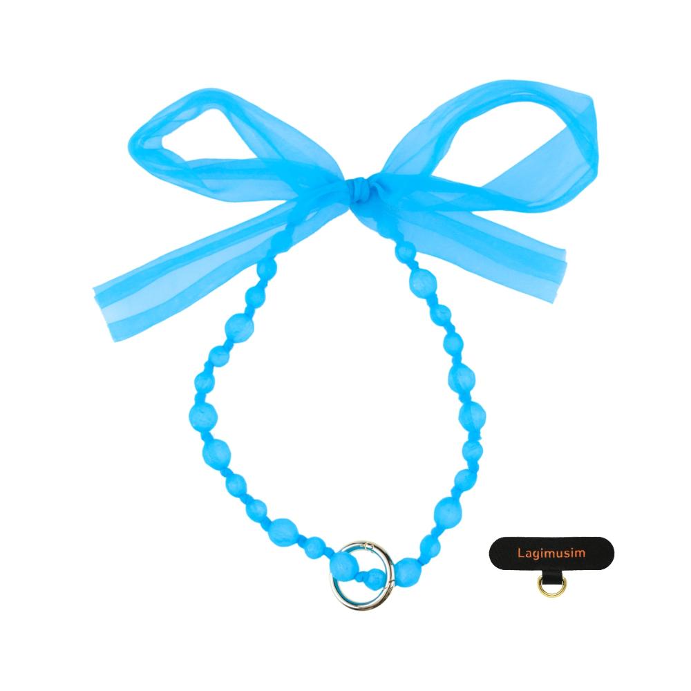 Beads&Ribbon Ring strap