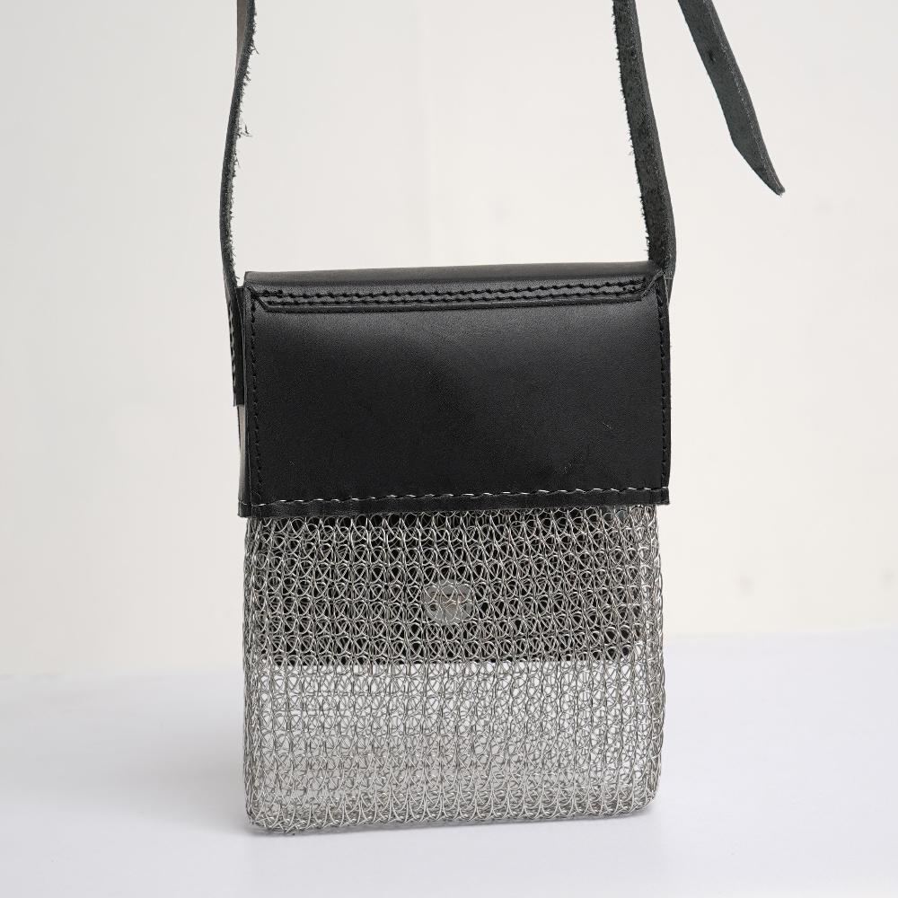 Wire＆Leather Phone Shoulderbag 830